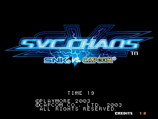  오락실 게임 기판 SNK vs 캡콤 SVC 카오스SNKvsCAPCOM SVC Chaos