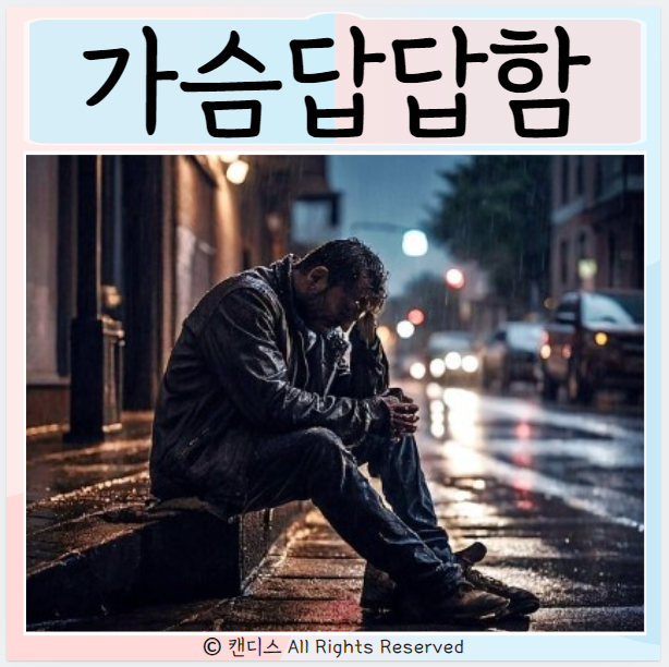  호흡곤란 증상은? 가슴 답답함 원인