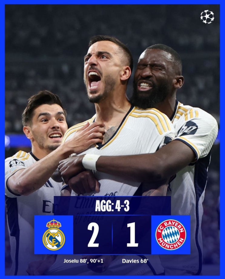 [UCL]<b>UEFA</b> 챔피언스리그 4강... 뮌헨/<b>비니시우스</b>/더리흐트... 