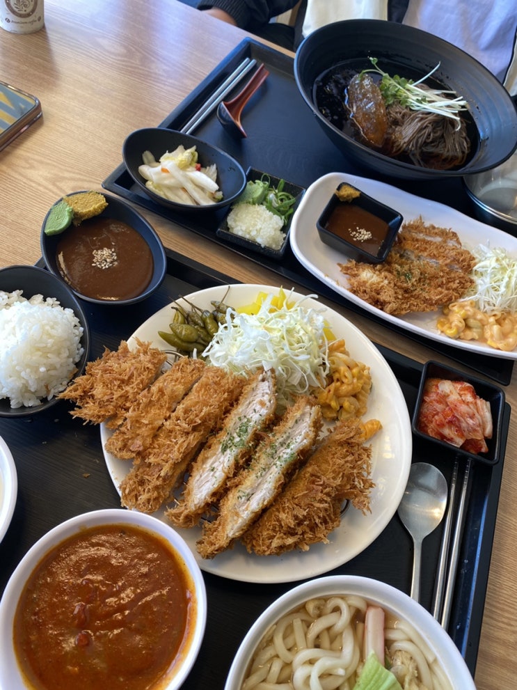  한 끼 찌끄리고 왔습니다. 하루돈까스 을왕리점.