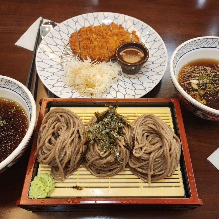  [아산 탕정면] 메밀국수,돈까스 삼동소바