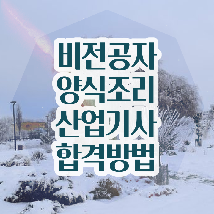 양식조리산업기사 시험응시조건 학점은행제로 5개월 만에 성공한 노하우