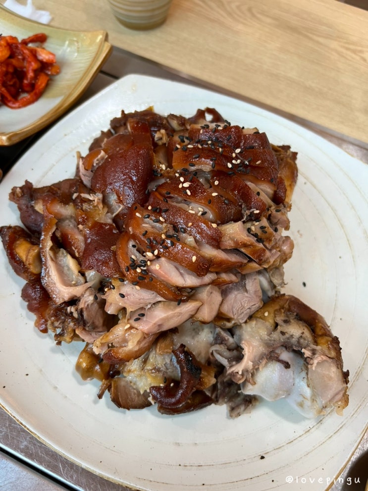  야들야들하고 탱탱한 족발 인천 검단 맛집 만족