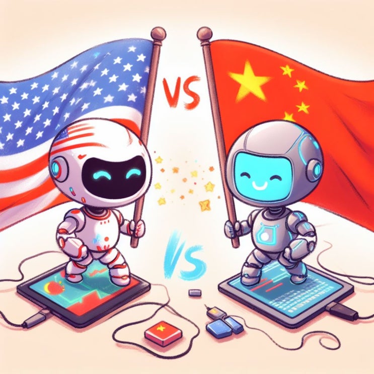  미국 vs 중국, 인공지능 전쟁! (미국 중국 패권 경쟁 & 미중 갈등)