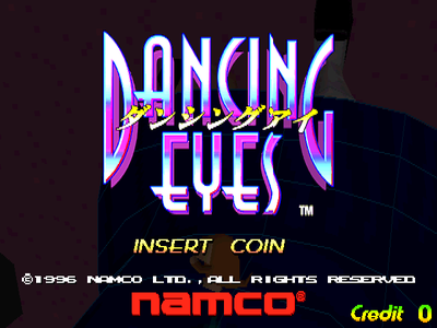  오락실 게임 기판 남코 댄싱아이즈 Namco Dancing Eyes