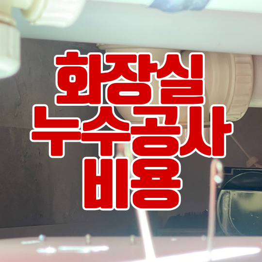  동탄 화장실 누수공사 비용ㅣ청계동 아파트 하수배관 VS 방수층