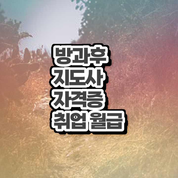  초등 돌봄교사 , 방과후지도사자격증 준비한 방법 , 무료 강의