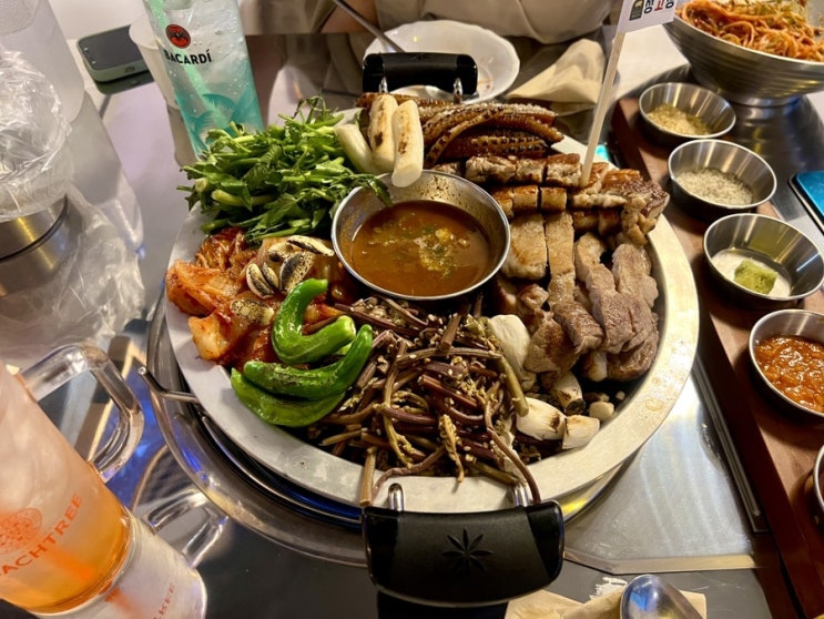  의정부고깃집 구워나오는 모듬구이한판 의정부맛집 |청고장