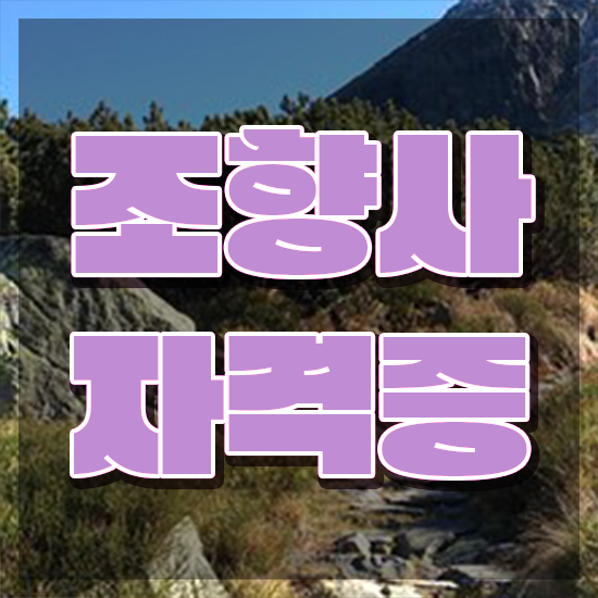  단기 자격증 추천 , 조향사 대학진학, 경력없이 간단하게 준비한 노하우