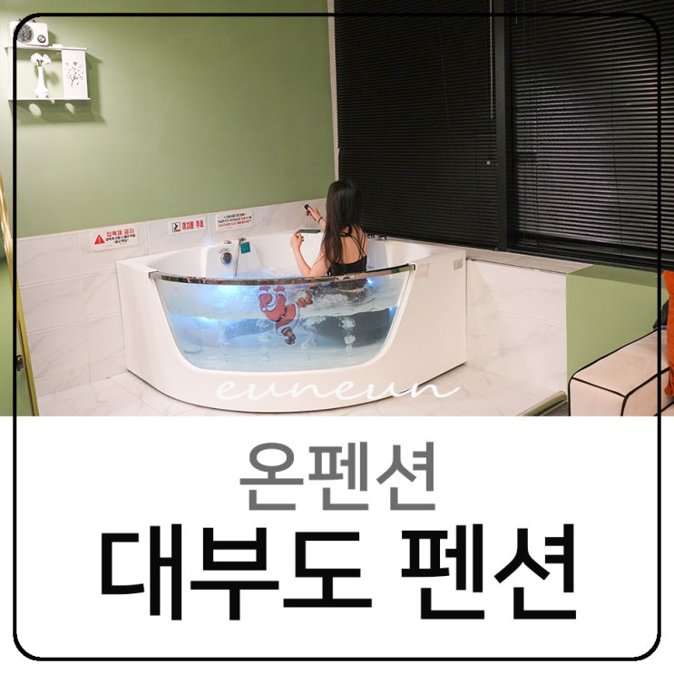  대부도펜션 수영장 부대시설 놀거리 가득 온펜션