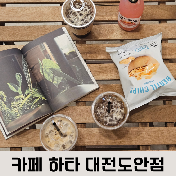  고즈넉한 무드의 24시간 무인카페 도안동 카페하타 대전도안점