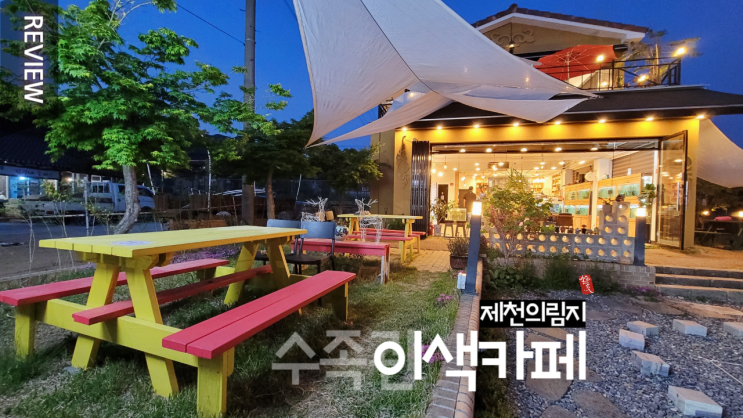  제천 의림지 분위기 좋은 이색카페 _ 수족관카페