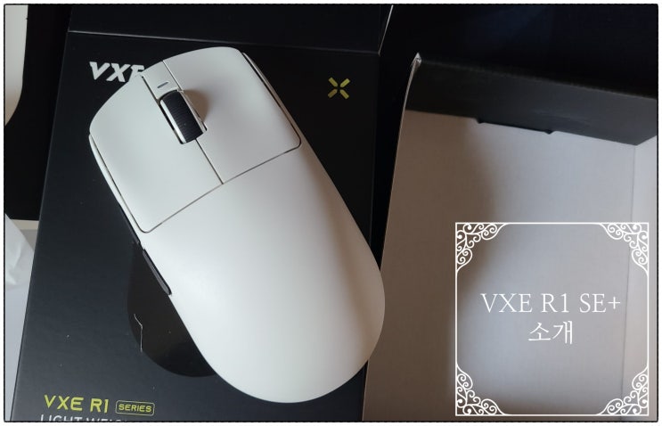  잠자리 마우스 후속작 VGN VXE R1 SE+ 소개