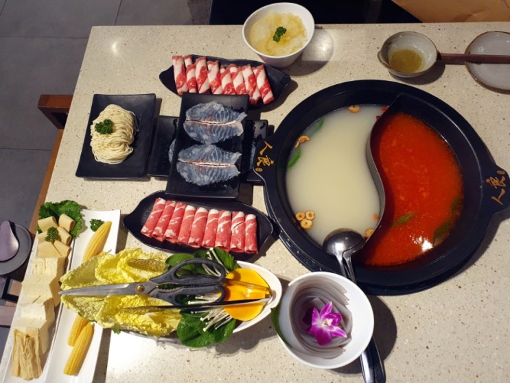  신사역 훠궈 맛집 전통 중국 운남성 훠궈 전문점 인량훠궈