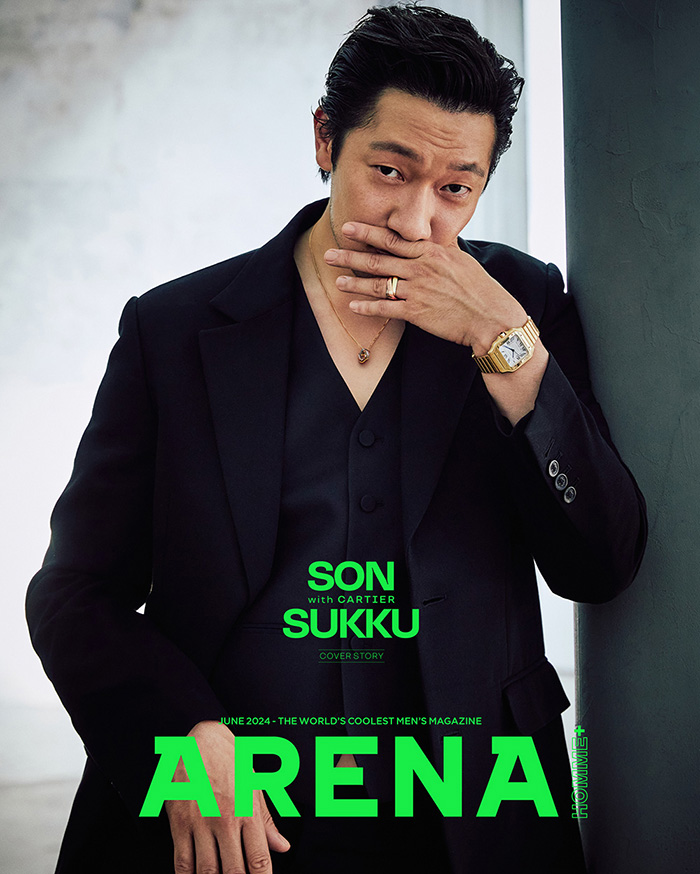  배우 손석구, 까르띠에와 함께한 '아레나 옴므 플러스(ARENA HOMME+ )' 6월호 커버 공개