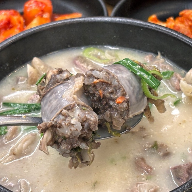  춘천 온의동 맛집, 진한 국물맛 순대국 추천 옛날경성순대국 춘천점