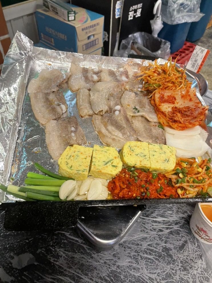  여의도/여의나루, 고수와 같이 먹을 수 있는 냉삼 맛집 잠수교집 평일 웨이팅