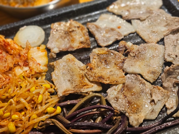  사당역 고기집 별미냉삼 사당 먹자골목 삼겹살 후기
