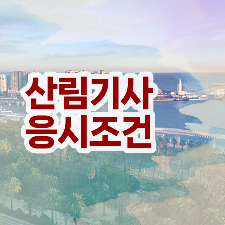  산림기사 공부법 산림기사 자격요건 온라인으로 빠르게 준비한 후기