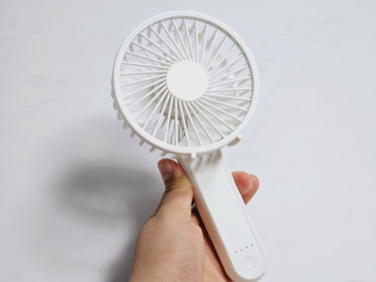 르오브 휴대용 선풍기 180도 접이식 대용량 손풍기