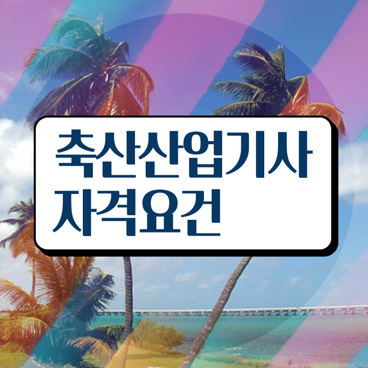  축산산업기사 자격요건 온라인으로 4개월 만에 완료한 후기