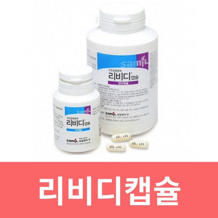  리비디캡슐 간염 간질환 효능 효과 부작용
