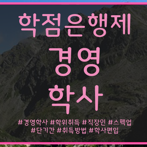  , 경영학 자격증 관련학과 졸업장 없어도 편하게 완료한 과정