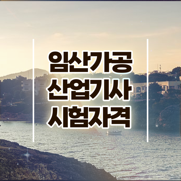  임산가공산업기사 자격요건 온라인 과정으로 편하게 준비한 후기