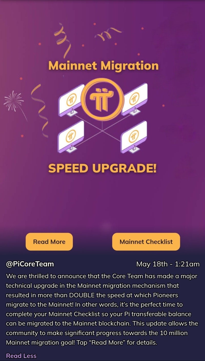 파이코인 메인넷 마이그레이션 속도 업그레이드 채굴방법 : 네이버 블로그