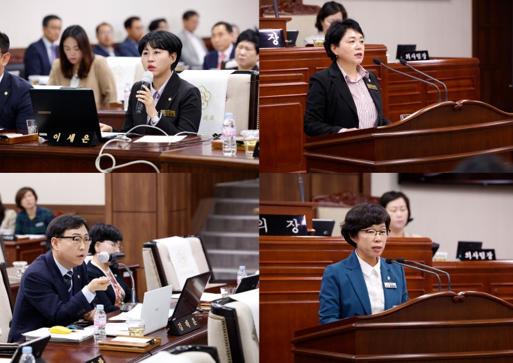 순천시의회, 시정 발전 위한 시정질문 펼쳐/광양시, 5월 읍면동장 회....