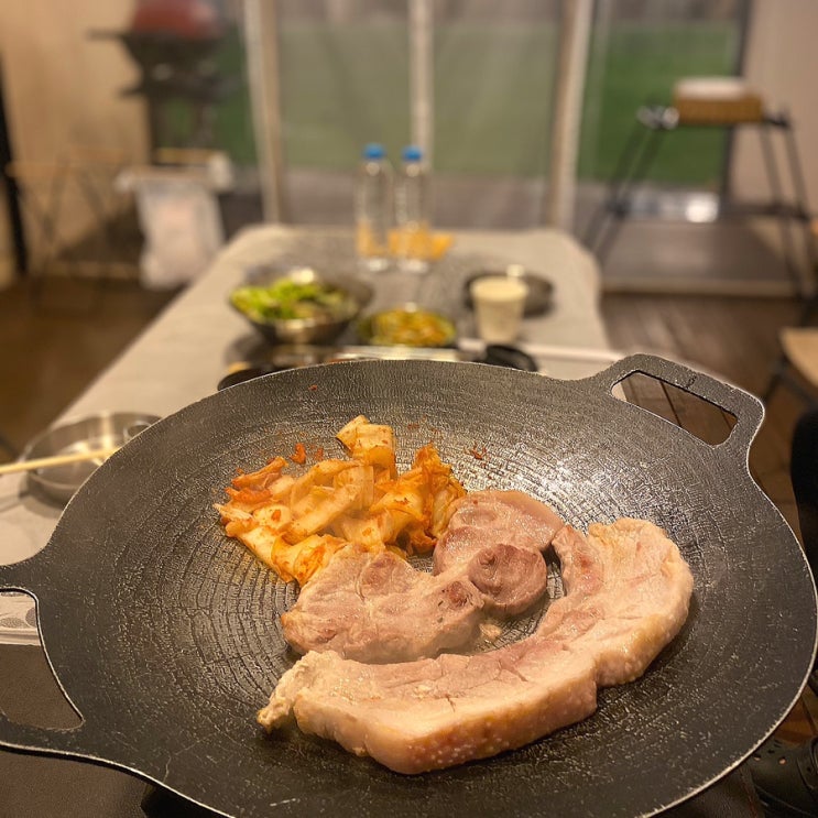  서울근교바베큐장 당일치기 파주글램핑 먹핑고 다녀왔어요