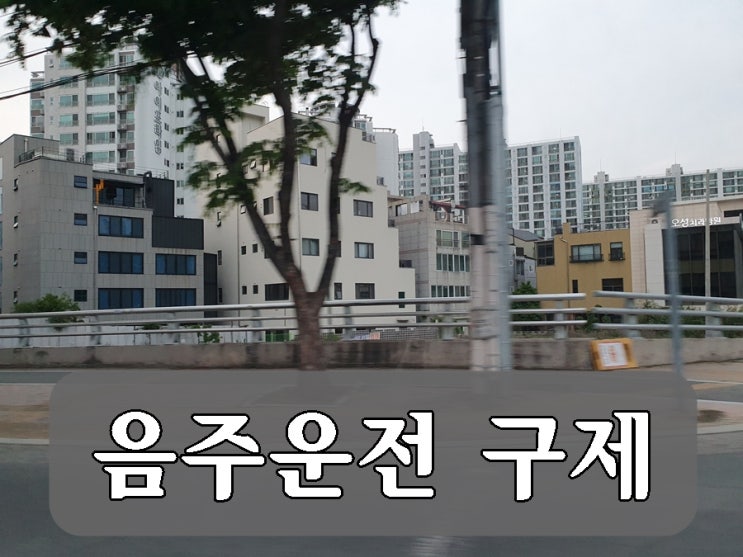  혈중알코올농도 수치 0.080% 음주운전 벌금 등 처벌과 구제