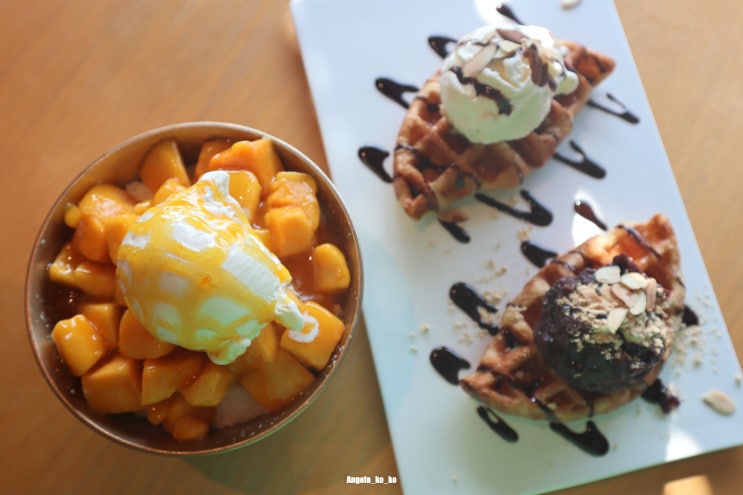  팥빙수 맛집 올팥 경기도 의왕 디저트 카페 팥죽 팥빙수 팥 전문점