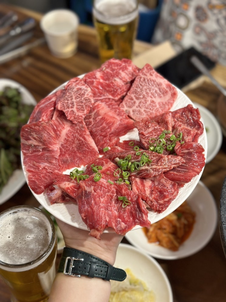 신사동 한우 맛집 천우목장 짝갈비 싸게 먹어요