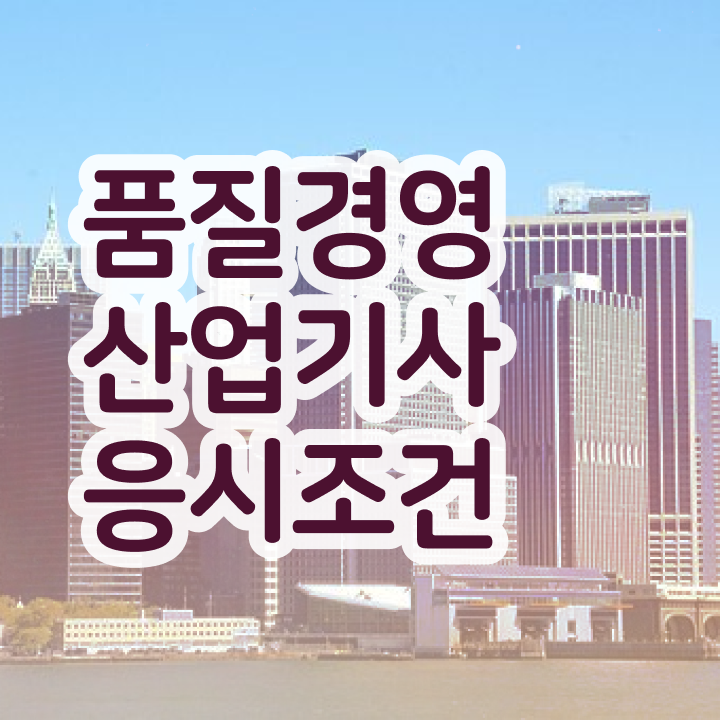  품질경영산업기사 공부방법 품질경영산업기사 시험응시조건 인강만 듣고 간단하게 성공한 전략
