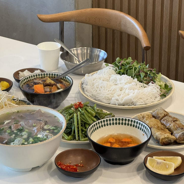  영통역 쌀국수 가성비 맛집 포앤드 메뉴 추천 (수원 경희대 맛집)
