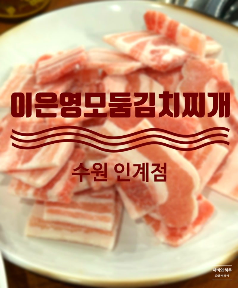 [이은영 모듬 김치찌개] 수원 김치찌개