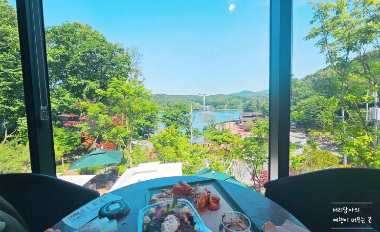  율동공원 나폴레옹 제과점 호수가 한눈에 보이는 카페
