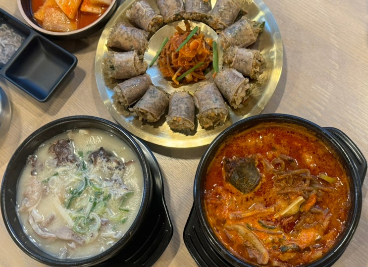  천안 성정동 맛집 두정동먹자골목 인근 문래옥순대국