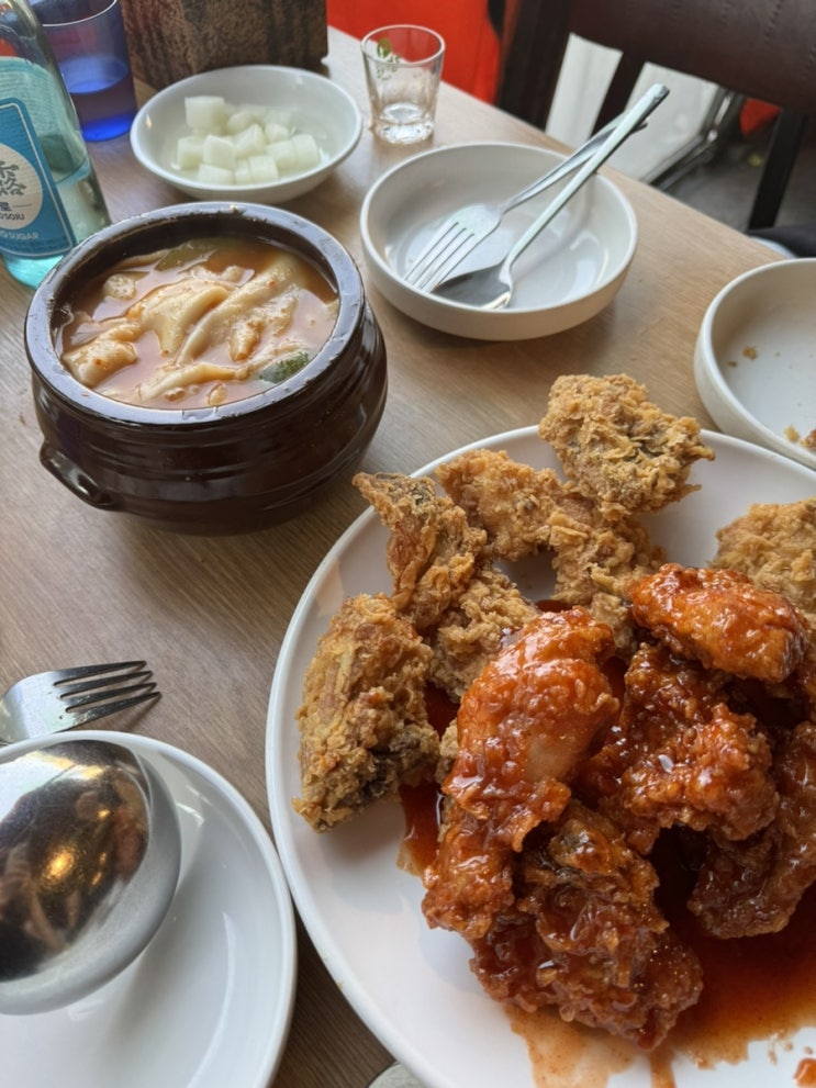  반포 고속터미널 야장 포장마차 한신치킨호프 수제비필수!
