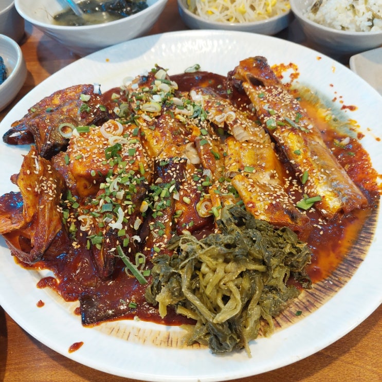  중앙보훈병원 근처 맛집 만찬 둔촌동 코다리찜
