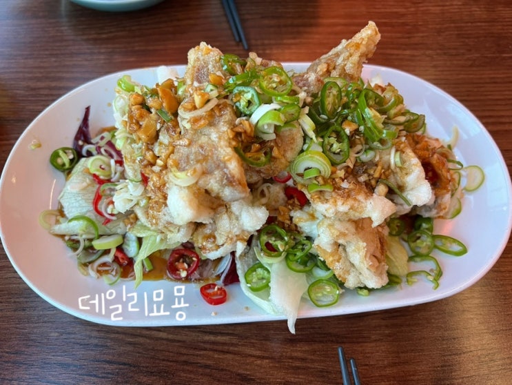  파주 야당역 유린기 맛집 THE첸의중식주점 첸 내돈내산 후기