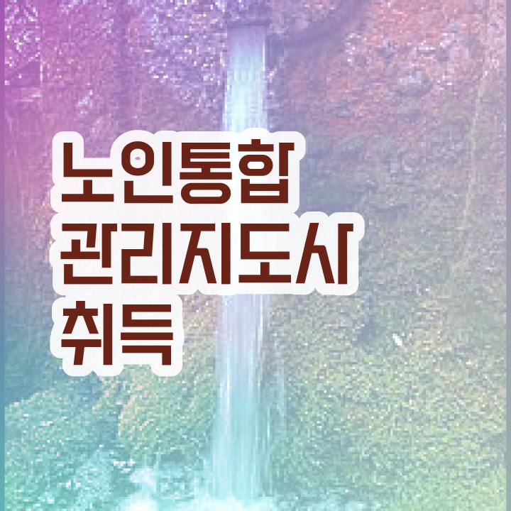  노인통합관리지도사 , 노인통합관리지도사 자격증 1급,2급 동시에 취득 노하우 확인하고 가세요