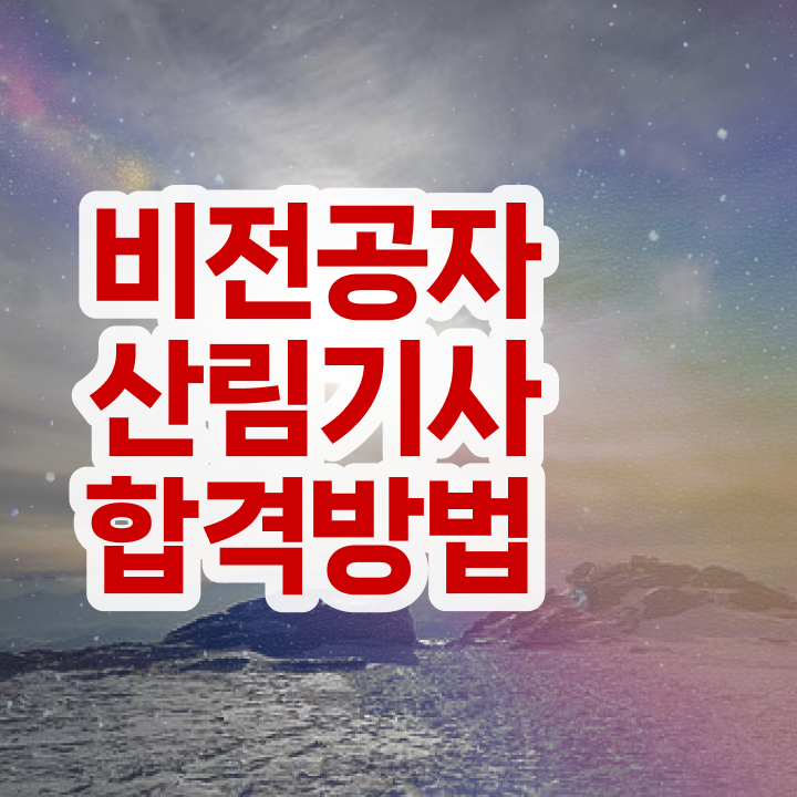  산림기사 응시자격 서류제출 산림기사 취득자격 인강으로 15주 동안 준비한 노하우