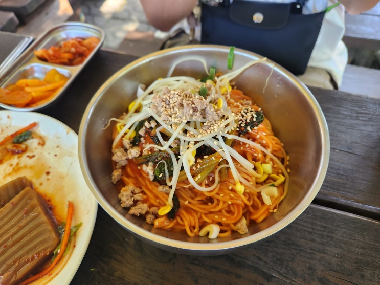  담양 국수 맛집, 담양현재국수 멸치, 비빔국수, 도토리묵  후기!