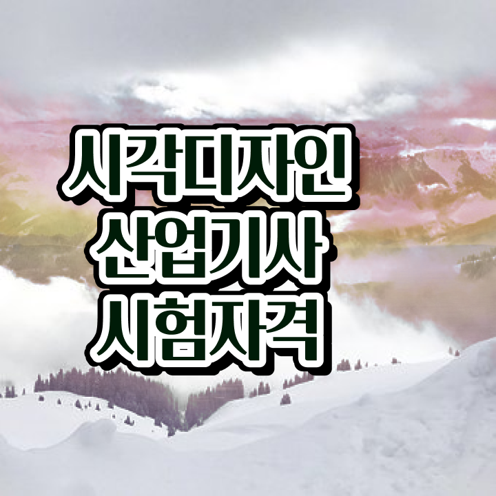  시각디자인산업기사 시험 일정 시각디자인산업기사 자격요건 온라인 과정으로 4개월 만에 성공한 팁