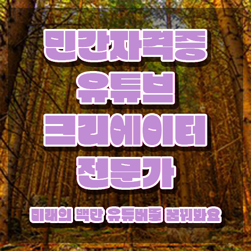  유튜브크리에이터전문가 무료 학원 , 유튜브크리에이터전문가 자격증 온라인으로 간단히 취득했던 후기 , 활용 방법