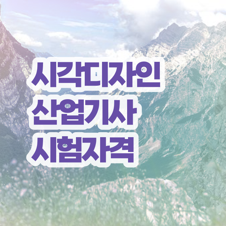  시각디자인산업기사 필기 합격 시각디자인산업기사 응시조건 온라인으로 쉽고 빠르게 완료한 과정