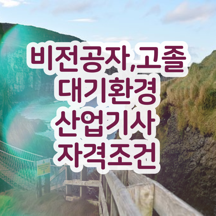  대기환경산업기사 공부 대기환경산업기사 취득자격 온라인 수업으로 단기간에 끝낸 노하우