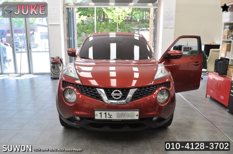  닛산 쥬크 JUKE 런즈 FS2 Hybrid 화면불량 백화현상 메인보드 고장수리 - 수원테크